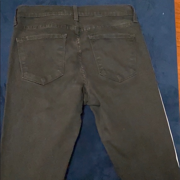 Black denim with white stripe - Picture 4 of 4